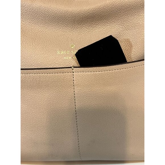 Kate Spade New York Bailey Nude/ Pinkish Leather Shoulder Bag handbag purse - Picture 7 of 12